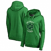 Women Detroit Lions NFL Pro Line by Fanatics Branded St. Patrick's Day Luck Tradition Pullover Hoodie Kelly Green,baseball caps,new era cap wholesale,wholesale hats
